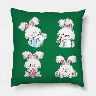 Bunny Funny Set Pillow