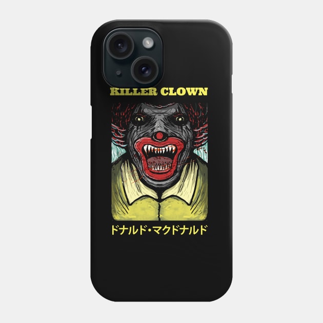 Killer Clown Phone Case by DeathAnarchy