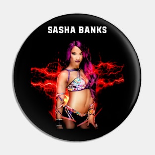 Sasha Banks Pin