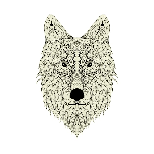 Wolf by genevievemarkham