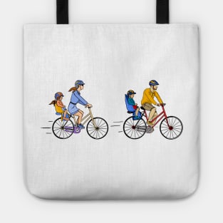 Bicycles built for Two Tote