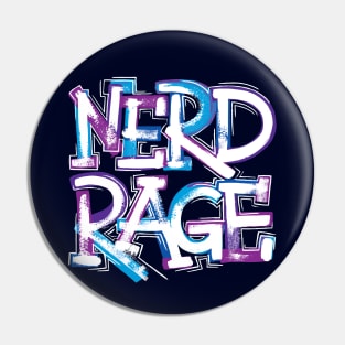 Nerd Rage Pin