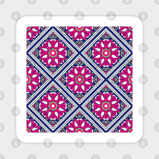 Ethnic Seamless Pattern Magnet by ZUCCACIYECIBO