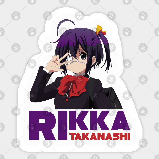 Rikka Chuunibyo Demo Koi Ga Shitai 2 Anime Sticker Teepublic