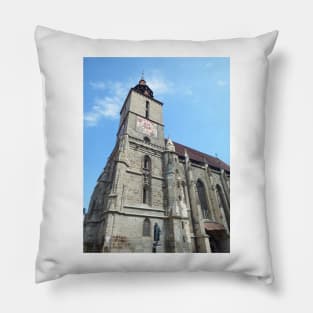 Brasov Black Church view Pillow