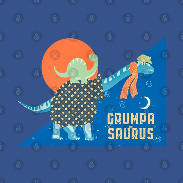 Grumpa saurus by Mimie20