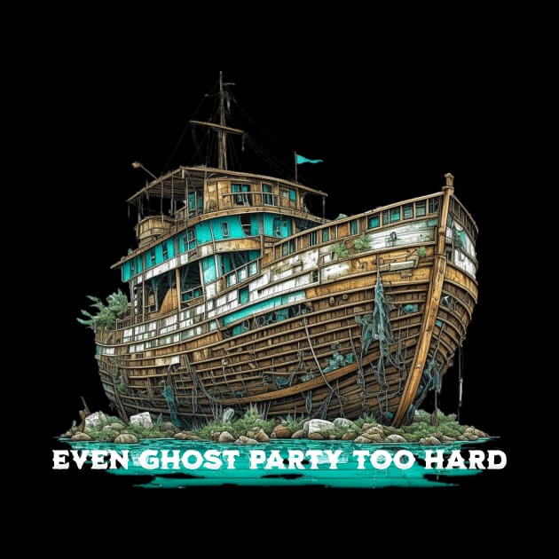 Ghostly Boat Party by shipwrecked2020