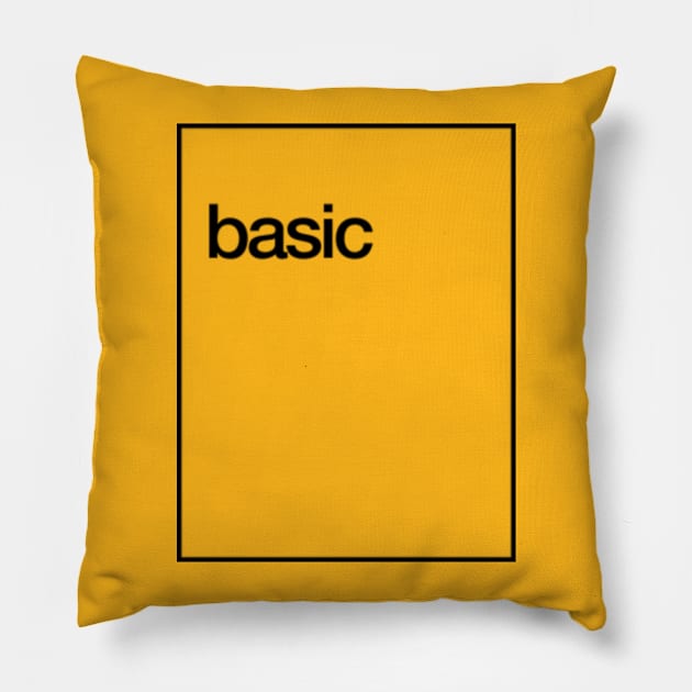 Basic Shirt Pillow by jkieffer