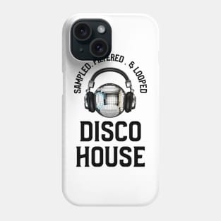 DISCO HOUSE  - Ball (black) Phone Case