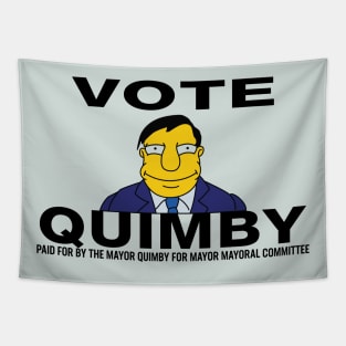 Vote Quimby Tapestry