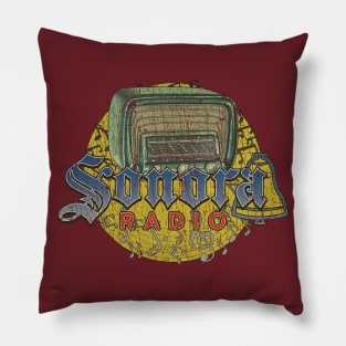 Sonora Radio 1938 Pillow