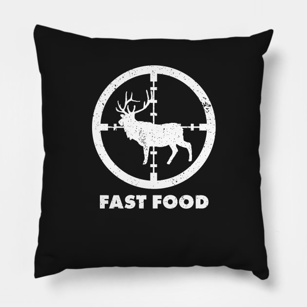 Funny Hunting Dad Gifts | Shirts for Hunters Who Love to Hunt Pillow by teemaniac