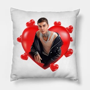 love peso pluma Pillow