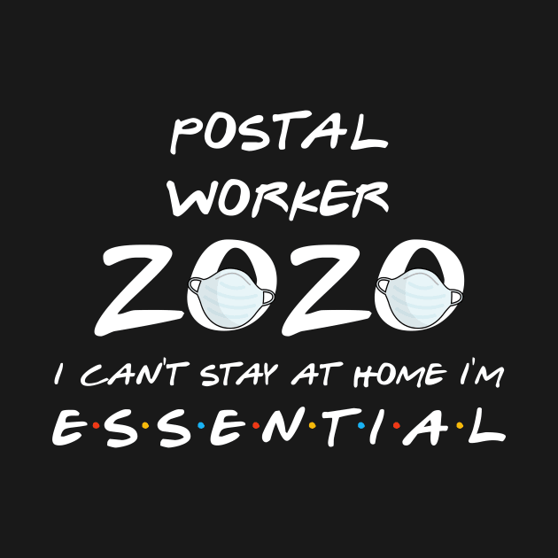 Postal Worker 2020 Quarantine Gift by llama_chill_art