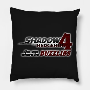 Shadow the Hedgehog 4 Pillow