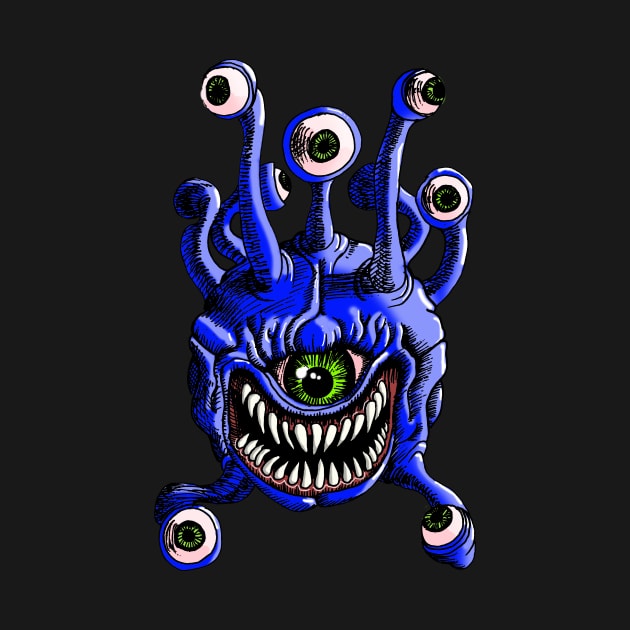 James the Blue Beholder by chadtheartist