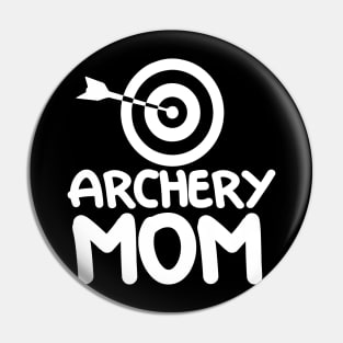 Archery Mom Costume Gift Pin