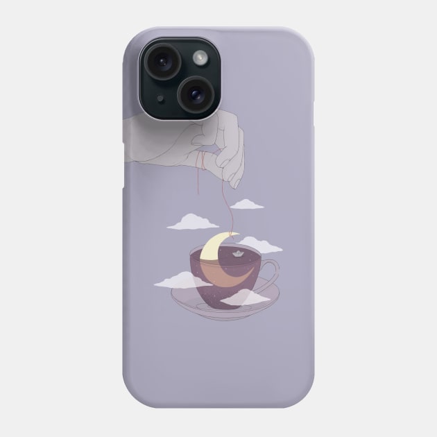 Steep the Night Phone Case by maniacodamore