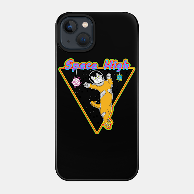 Space Cat - Cats - Phone Case