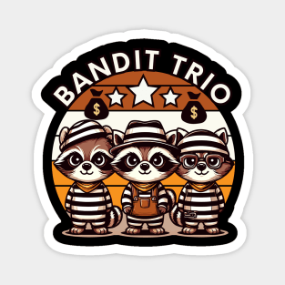 Bandit Trio Magnet