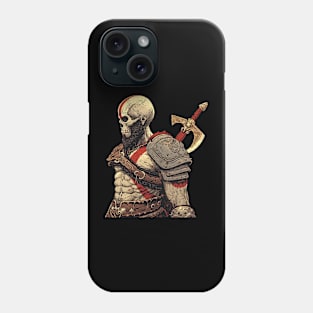 dead kratos Phone Case