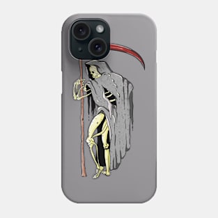 Grim Bone Builder "Shoulder exercises needed" Phone Case