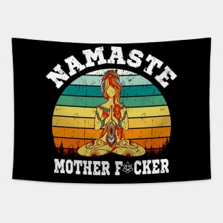 Namaste Funny Yoga Gift Tapestry