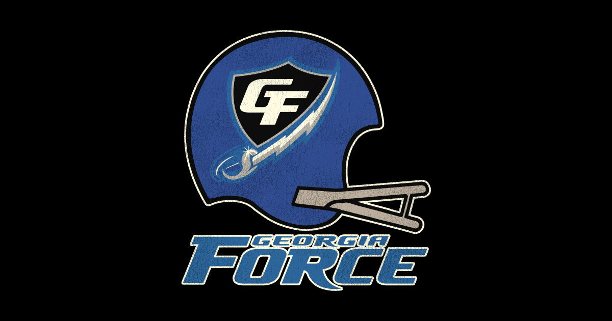 Defunct Georgia Force Football Team - Football - Sticker | TeePublic