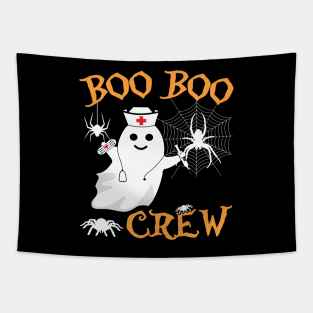 Spooky Boo Boo Crew Spider Web Emergency Medical. Tapestry