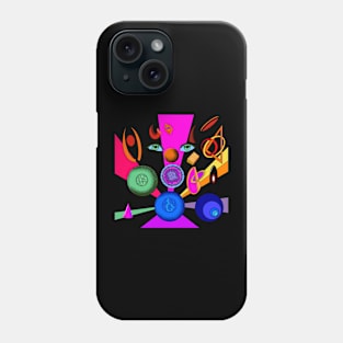 Psychedelic Splash Phone Case