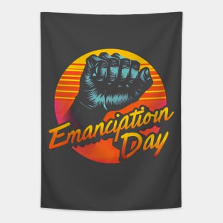 emancipation day Tapestry