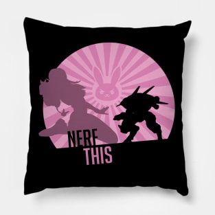 Overwatch - D.va - Nerf This Pillow