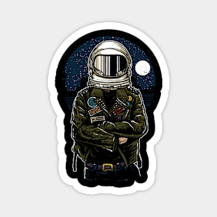 Astronaut Rebel Magnet