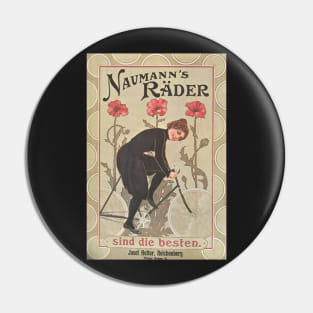 Naumann's Räder - Vintage Bicycle Poster from 1905 Pin