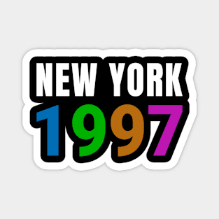 New York 1997 Magnet