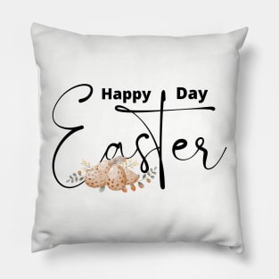 Happy Easter Day eggs Pillow