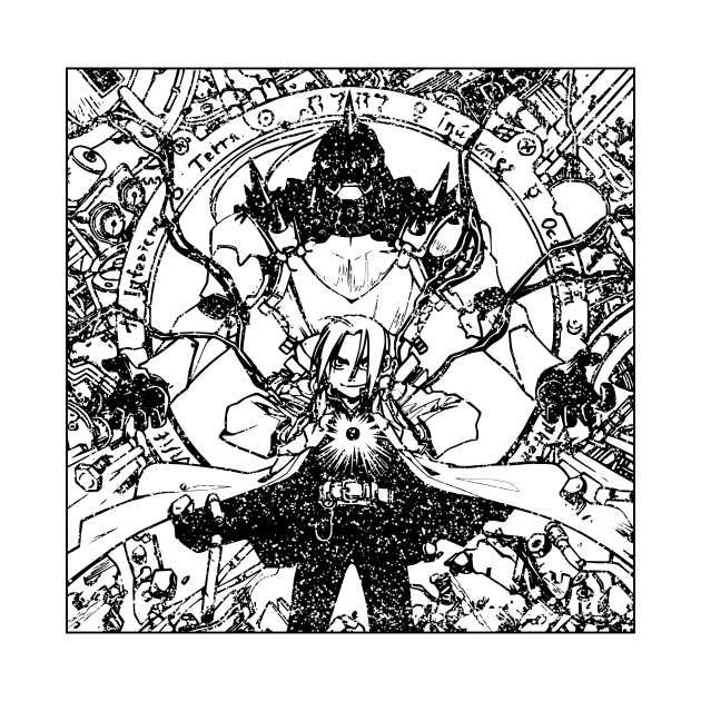 Fullmetal Alchemist Anime Manga 2 by MaxGraphic