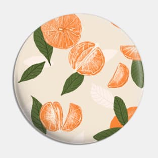 Oranges Pin