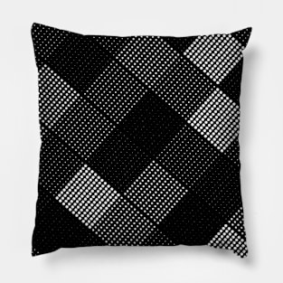 Geometric dots Abstract Art Pillow