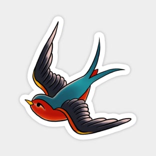 Swallow #2 sticker - bird mafia