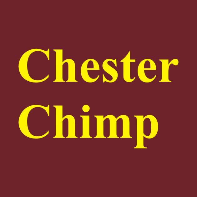 Chester Chimp Basic Design by Monkeybarfight