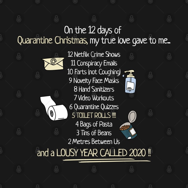 The 12 Days of Christmas Quarantine 2020 by NerdShizzle