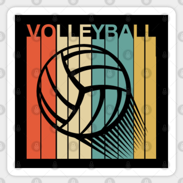 volleyball vintage - Volleyball - Sticker