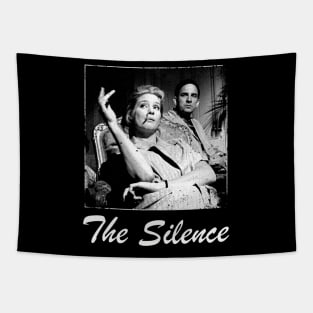 Ingrid Thulin's Enigmatic Grace on Your Chest Silence Fanwear Tapestry