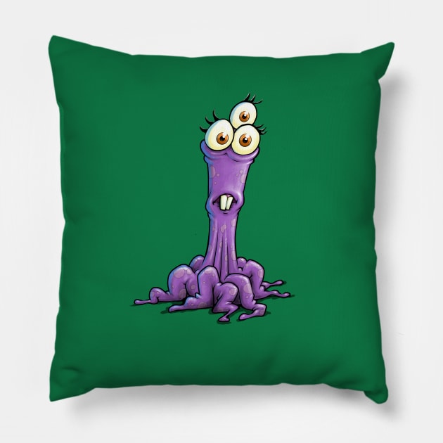 Squibble Pillow by Bleee