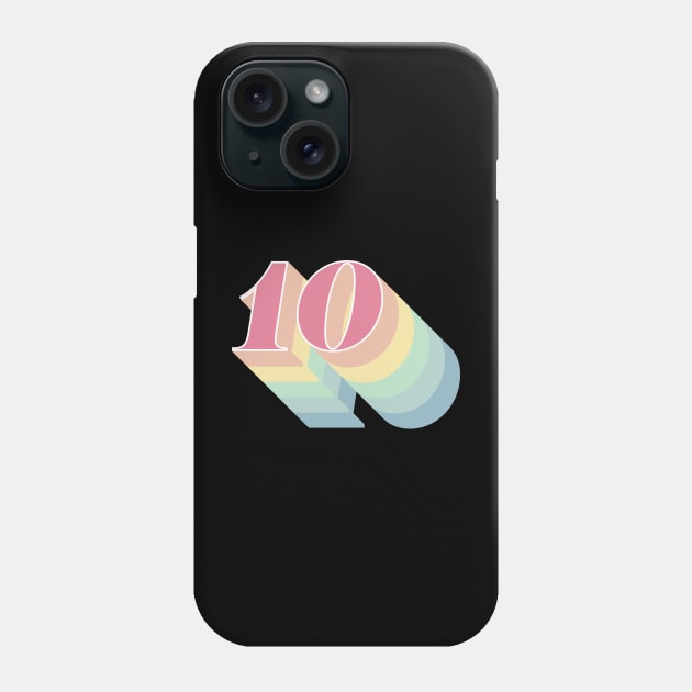 10 Phone Case by n23tees