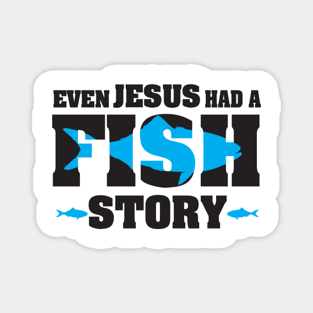 Jesus Fish Magnet by nektarinchen