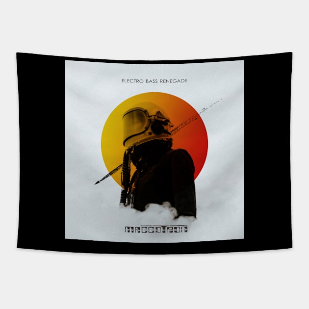 Electro Bass Renegade Tapestry by Maggotron