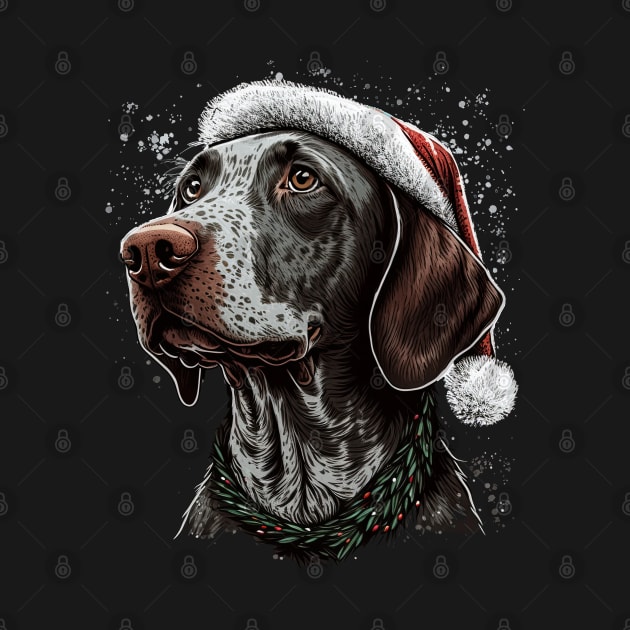 Pointer dog christmas by JayD World