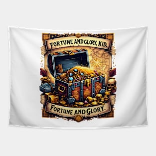 Fortune and glory Tapestry
